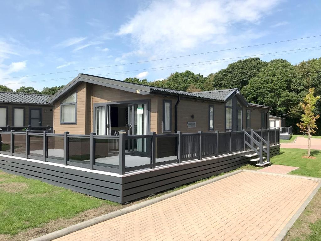 New Forest Lodges, New Milton, hot tub lodges